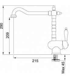 FRANKE Vital Capsule Filter Tap