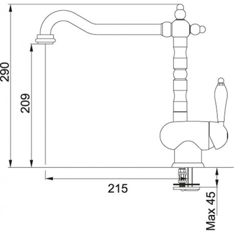 FRANKE Vital Capsule Filter Tap